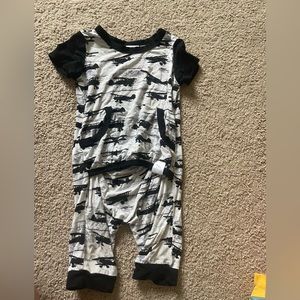 Ready set romper short sleeve shorts